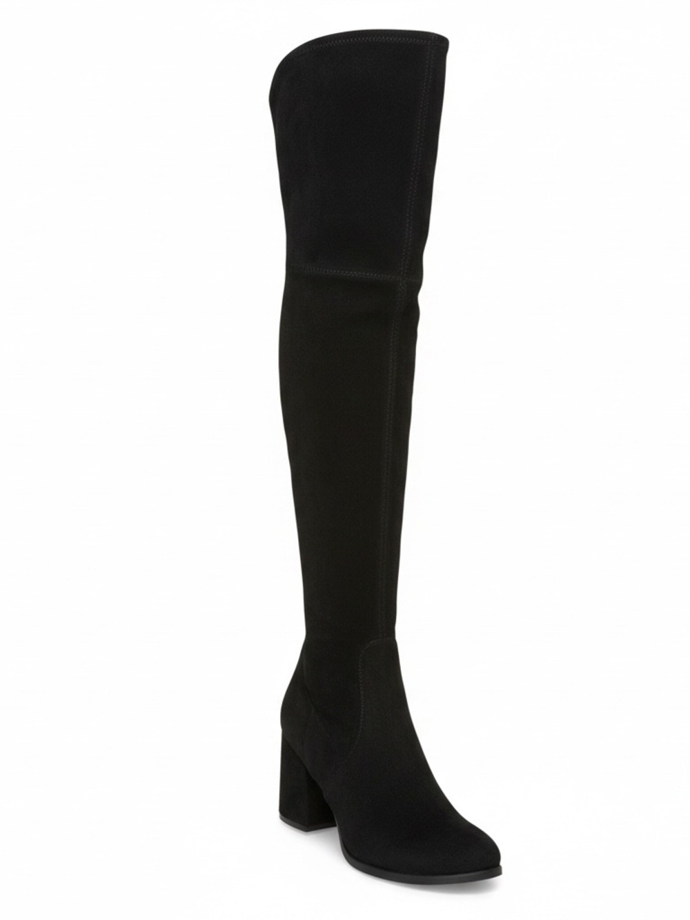 Steven Madden Fax Suede Women's Over-the-Knee Block Heel Boots Women’s 10